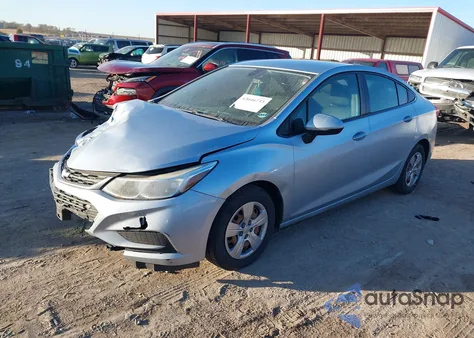 2017 Chevrolet Cruze Ls Auto из США, поврежденный, VIN 1G1BC5SM8H7261255